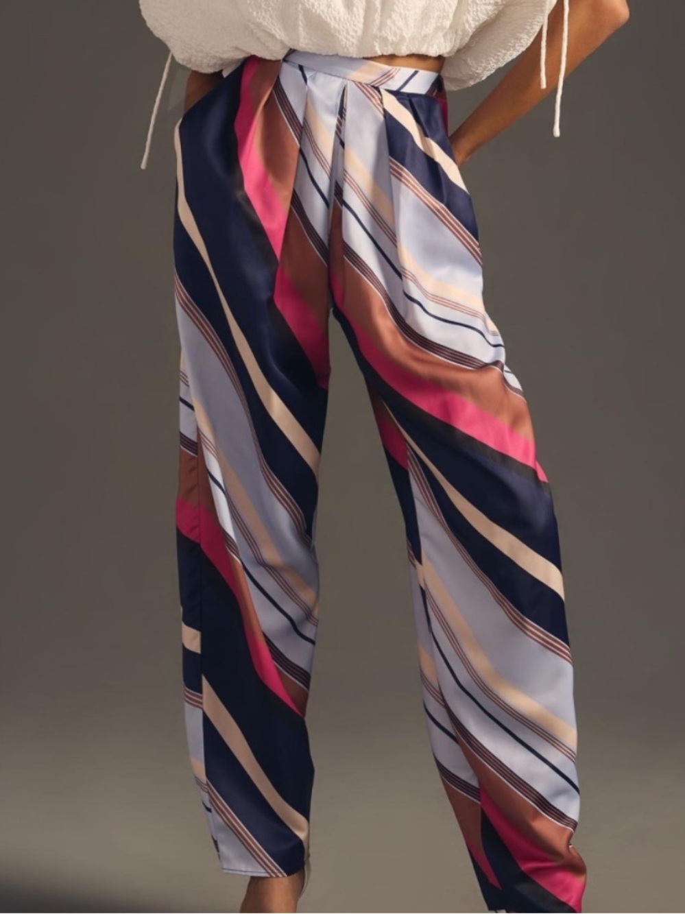 Maeve by Anthropologie Striped Balloon Pants Size 0